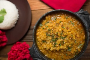 Nepali Lentils and Rice (Dal Bhat)