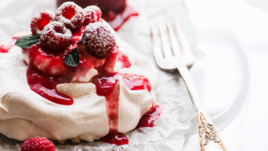 German Raspberry Dessert