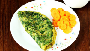 Asian Egg and Spinach