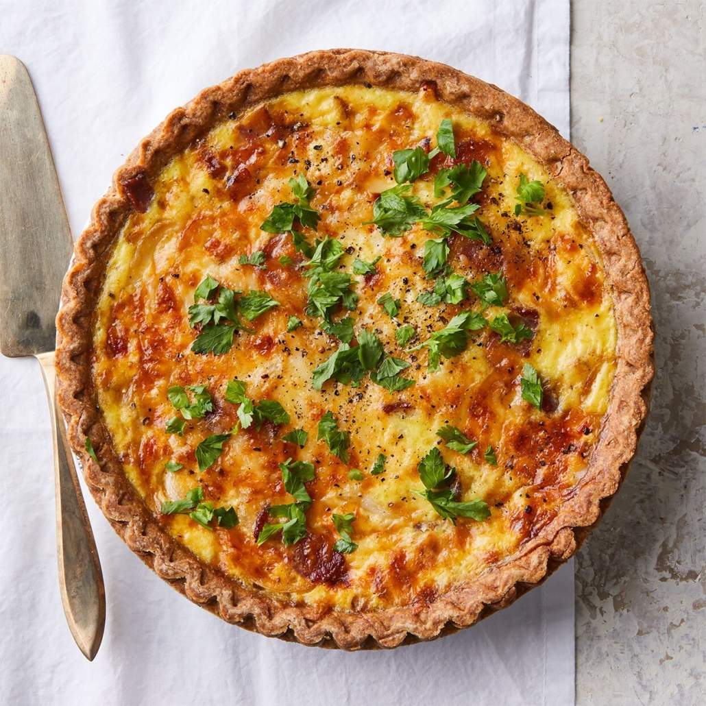 French Quiche Lorraine Taste of Missions