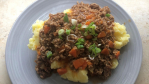 English Mince and Tatties