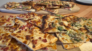 German Flammkuchen