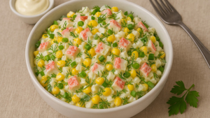 Russian Crab Salad